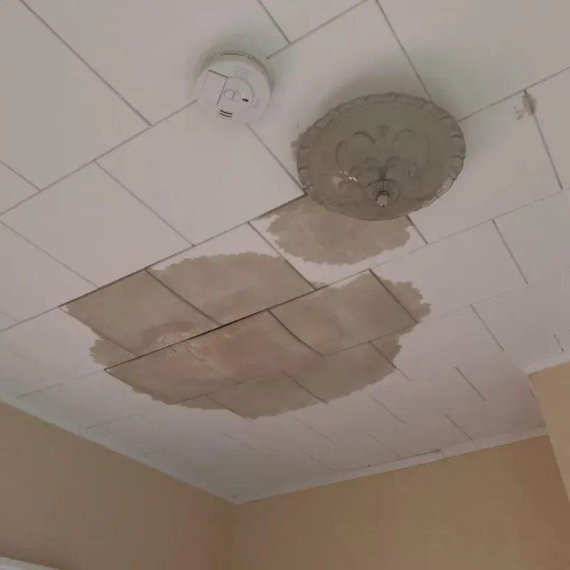 Ceiling Water Damage Repair in Fall River, MA
