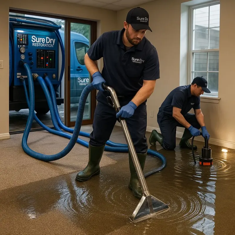 Water Extraction and Removal process in Fall River, MA